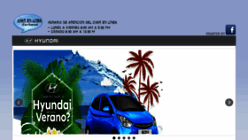 What Hyundai.com.ni website looked like in 2017 (7 years ago)