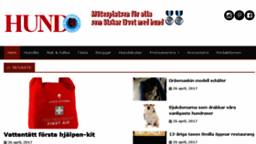 What Harligahund.se website looked like in 2017 (7 years ago)