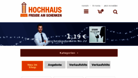 What Hochhaus-gmbh.de website looked like in 2017 (7 years ago)