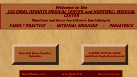 What Hopewellmedicalcenter.com website looked like in 2017 (6 years ago)