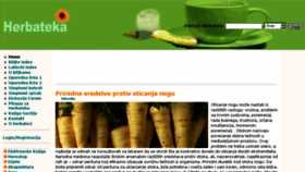 What Herbateka.eu website looked like in 2017 (7 years ago)