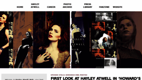 What Hayley-atwell.net website looked like in 2017 (7 years ago)