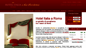 What Hotelitaliaroma.it website looked like in 2017 (7 years ago)