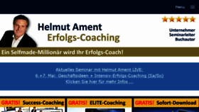 What Helmut-ament.de website looked like in 2017 (7 years ago)