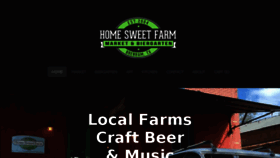What Homesweetfarm.com website looked like in 2017 (6 years ago)