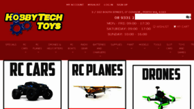 What Hobbytechtoys.com.au website looked like in 2017 (6 years ago)