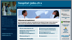 What Hospital-jobs.ch website looked like in 2017 (6 years ago)