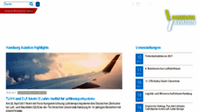 What Hamburg-aviation.de website looked like in 2017 (6 years ago)