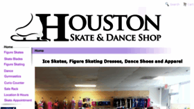 What Houstonskateanddance.com website looked like in 2017 (7 years ago)