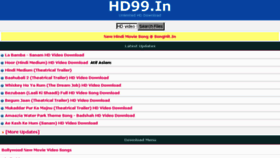 What Hd99.in website looked like in 2017 (7 years ago)