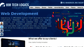What Htlogics.com website looked like in 2017 (6 years ago)