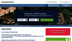 What Hotelsinsicily.it website looked like in 2017 (6 years ago)