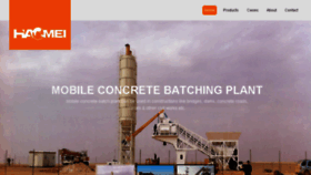 What Hmconcretebatchingplant.com website looked like in 2017 (6 years ago)