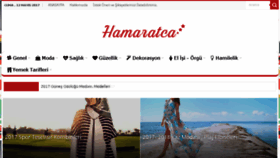 What Hamaratca.com website looked like in 2017 (6 years ago)