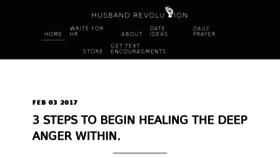 What Husbandrevolution.com website looked like in 2017 (6 years ago)