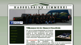What Hasselbrink-zimmerei.de website looked like in 2017 (6 years ago)