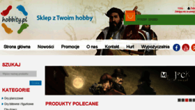 What Hobbity.pl website looked like in 2017 (6 years ago)