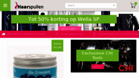What Haarspullen.nl website looked like in 2017 (6 years ago)