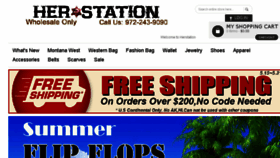 What Herstationwholesale.com website looked like in 2017 (6 years ago)