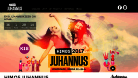 What Himosjuhannus.fi website looked like in 2017 (7 years ago)