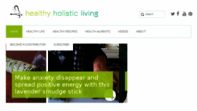 What Healthy-holistic-living.com website looked like in 2017 (6 years ago)