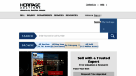 What Heritage.me website looked like in 2017 (6 years ago)