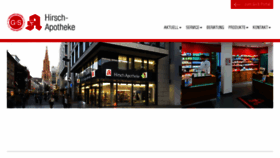 What Hirsch-apotheke-ulm.de website looked like in 2017 (6 years ago)