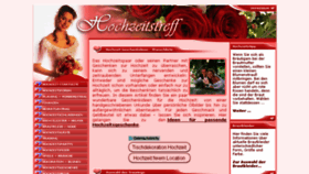 What Hochzeitstreff.de website looked like in 2017 (6 years ago)
