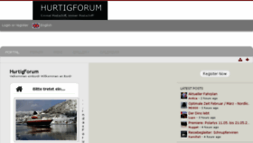 What Hurtigforum.de website looked like in 2017 (6 years ago)