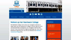 What Heerbeeck.nl website looked like in 2017 (7 years ago)