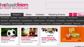What Hochzeit-feiern.net website looked like in 2017 (6 years ago)
