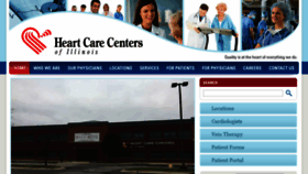 What Heartcc.com website looked like in 2017 (6 years ago)
