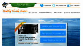 What Healthyfloridaseniors.com website looked like in 2017 (6 years ago)