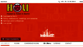 What Holi-berlin.de website looked like in 2017 (7 years ago)