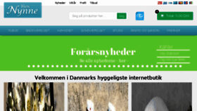 What Hosnynne.dk website looked like in 2017 (7 years ago)