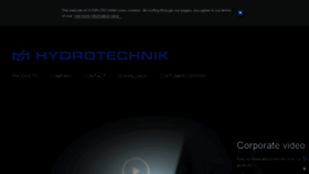 What Hydrotechnik.com website looked like in 2017 (6 years ago)