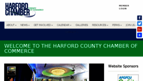 What Harfordchamber.org website looked like in 2017 (6 years ago)