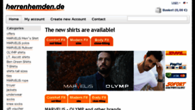 What Herrenhemden.de website looked like in 2017 (8 years ago)