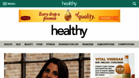 What Healthy-magazine.co.uk website looked like in 2017 (6 years ago)