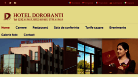 What Hoteldorobanti.ro website looked like in 2017 (6 years ago)