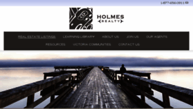 What Holmesrealty.com website looked like in 2017 (6 years ago)