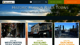 What Hudsonriver.com website looked like in 2017 (6 years ago)