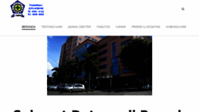 What Husada.co.id website looked like in 2017 (8 years ago)