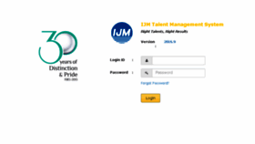 What Hrms.ijm.com website looked like in 2017 (6 years ago)