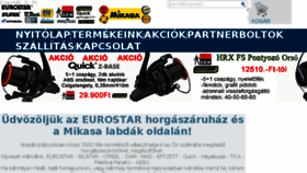 What Horgaszaruhaz.hu website looked like in 2017 (6 years ago)