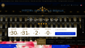 What Hotel-aston.com website looked like in 2017 (6 years ago)