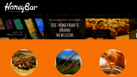 What Honeybar.com website looked like in 2017 (7 years ago)