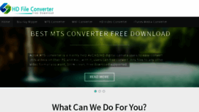 What Hdfileconverter.com website looked like in 2017 (6 years ago)