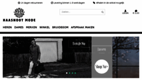 What Haasnootmode.nl website looked like in 2017 (6 years ago)