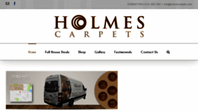What Holmescarpets.com website looked like in 2017 (6 years ago)